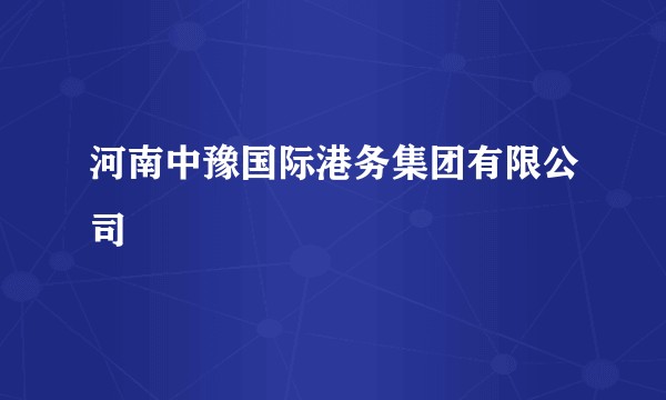 河南中豫国际港务集团有限公司