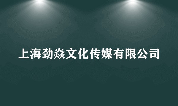 上海劲焱文化传媒有限公司
