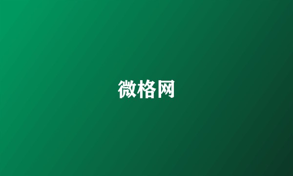 微格网