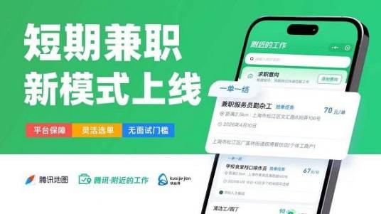 附近的工作