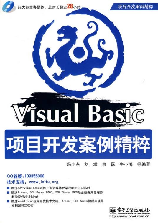 Visual Basic项目开发案例精粹