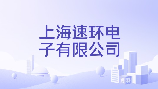 上海速环电子有限公司