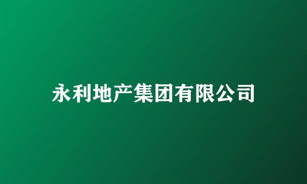 永利地产集团有限公司