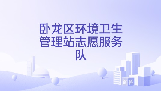 卧龙区环境卫生管理站志愿服务队