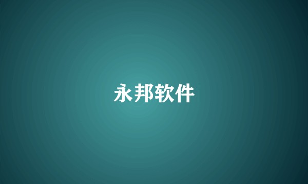 永邦软件