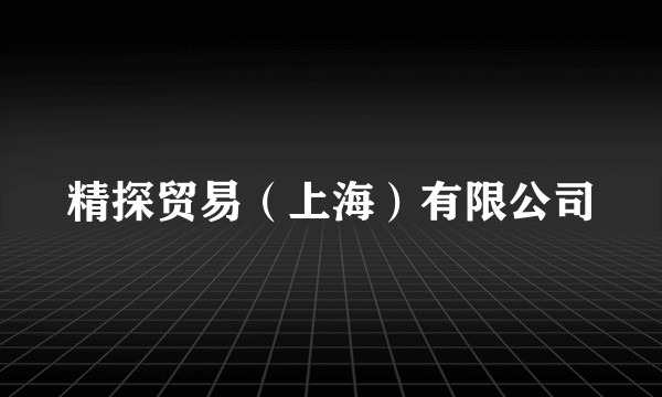 精探贸易（上海）有限公司