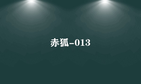 赤狐-013