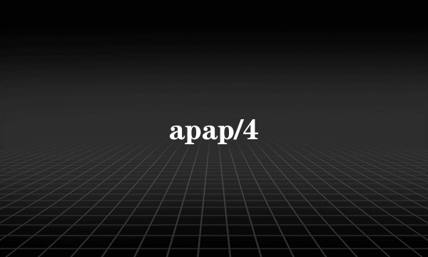 apap/4