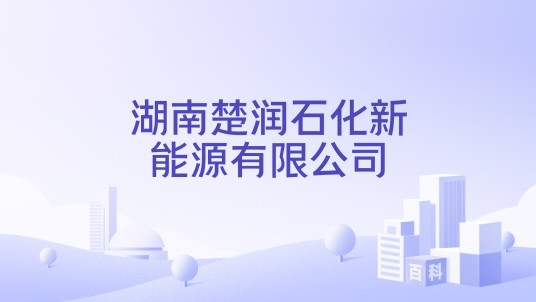 湖南楚润石化新能源有限公司