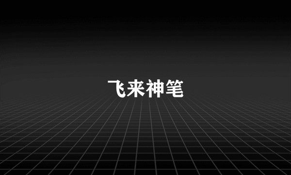 飞来神笔