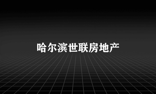 哈尔滨世联房地产