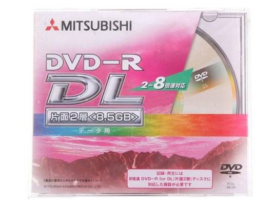 三菱DVD-R DL 8速（单片盒装）