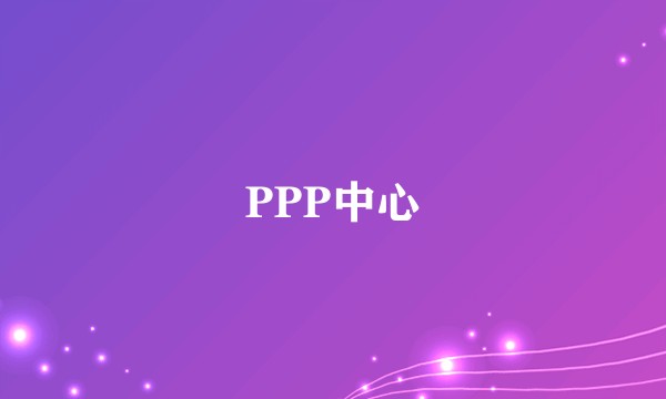 PPP中心