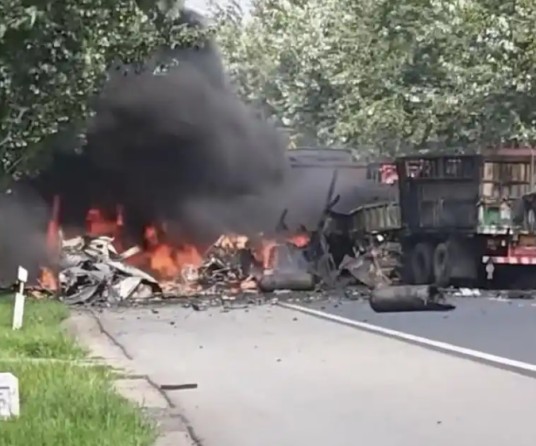 8·1禹城货车相撞起火事故