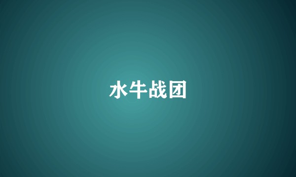 水牛战团