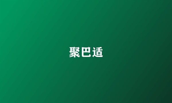 聚巴适