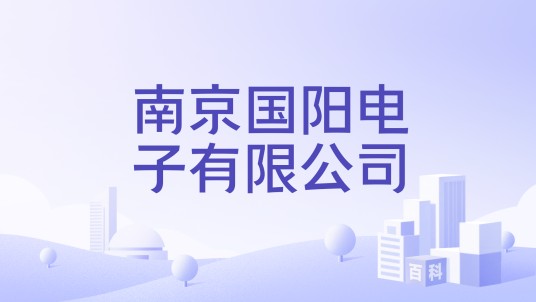 南京国阳电子有限公司
