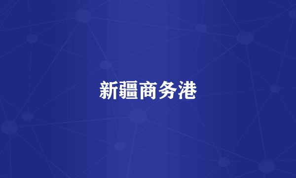 新疆商务港