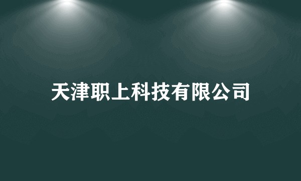 天津职上科技有限公司