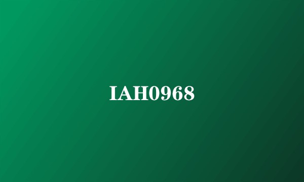 IAH0968