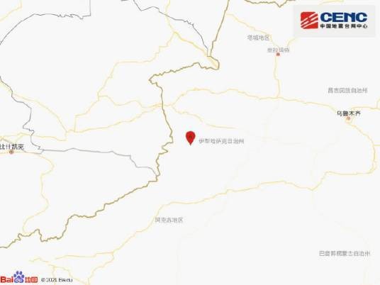 12·1昭苏地震