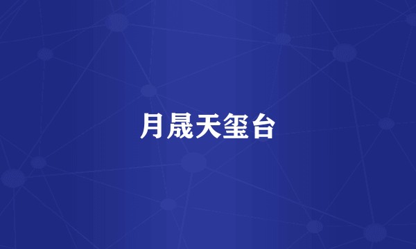 月晟天玺台