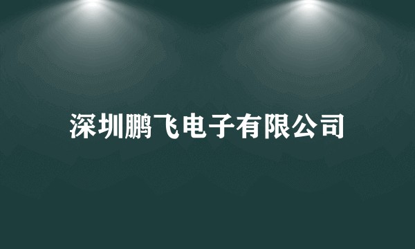 深圳鹏飞电子有限公司