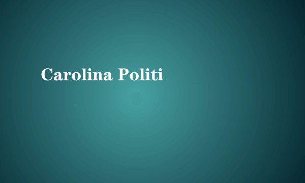 Carolina Politi
