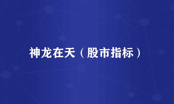 神龙在天（股市指标）