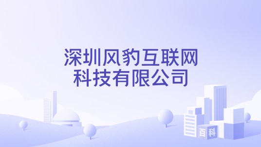深圳风豹互联网科技有限公司