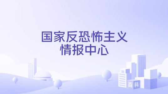 国家反恐怖主义情报中心