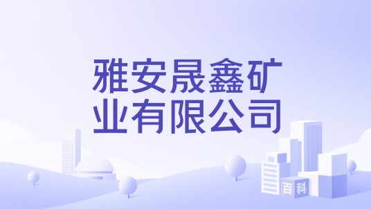 雅安晟鑫矿业有限公司