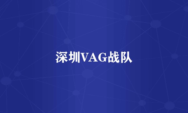 深圳VAG战队