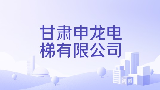 甘肃申龙电梯有限公司