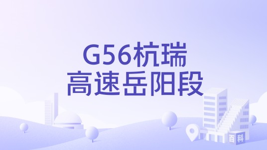 G56杭瑞高速岳阳段