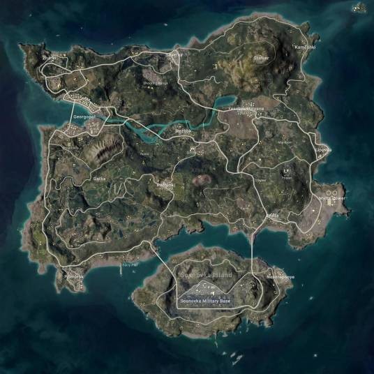 艾伦格（绝地求生海岛地图）