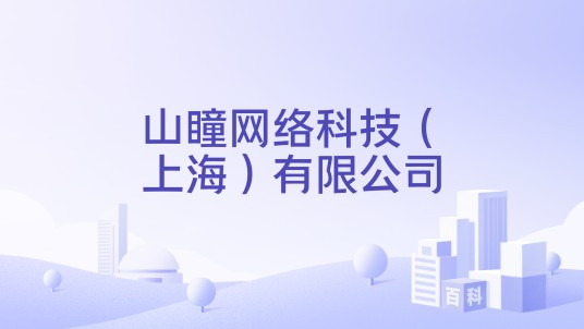 山瞳网络科技（上海）有限公司