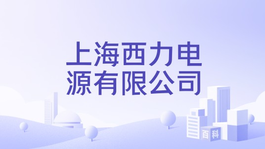 上海西力电源有限公司
