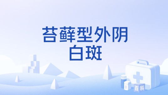 苔藓型外阴白斑