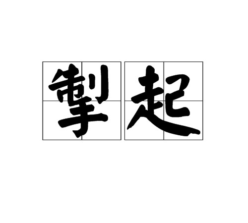 掣起