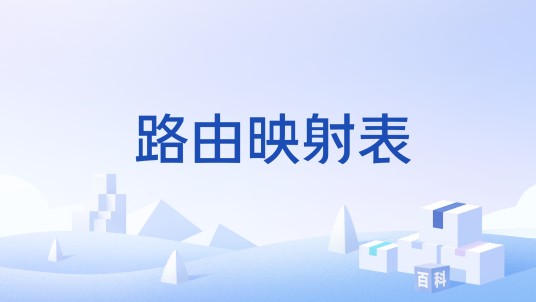 路由映射表