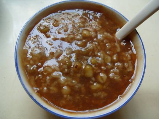 红糖绿豆沙