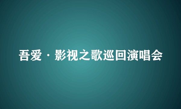吾爱·影视之歌巡回演唱会