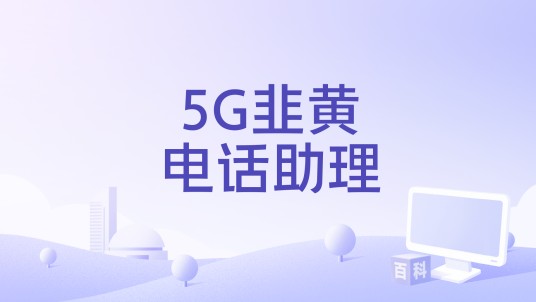 5G韭黄电话助理