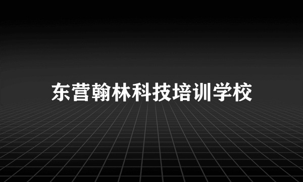 东营翰林科技培训学校