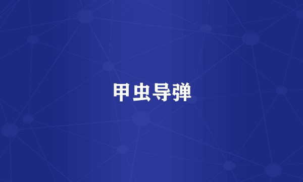 甲虫导弹