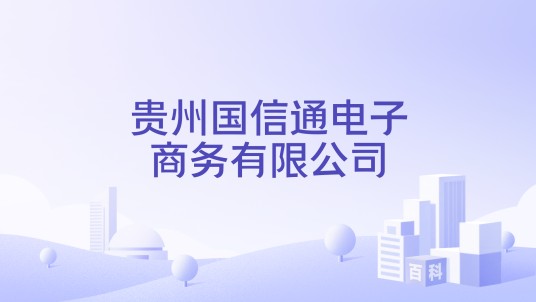 贵州国信通电子商务有限公司