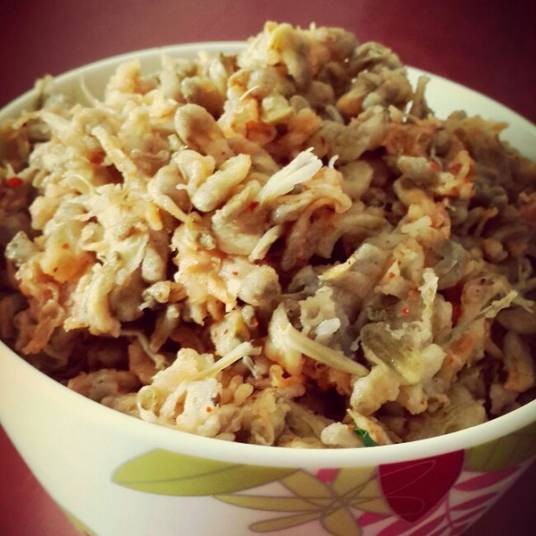 陕北槐花麦饭