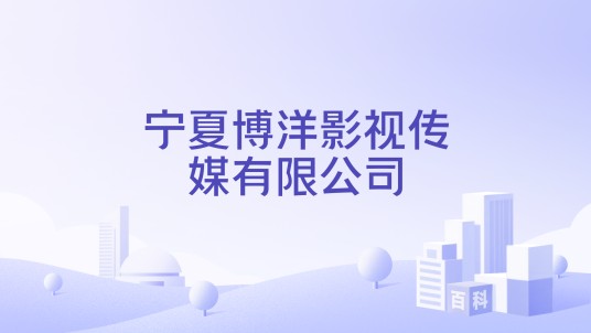宁夏博洋影视传媒有限公司