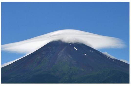 山帽云